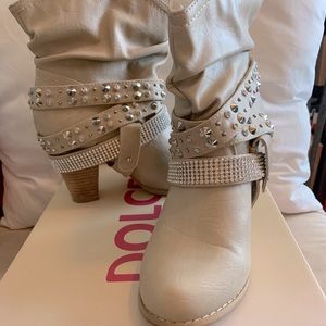 Dolce by mojo moxy blinged booties
